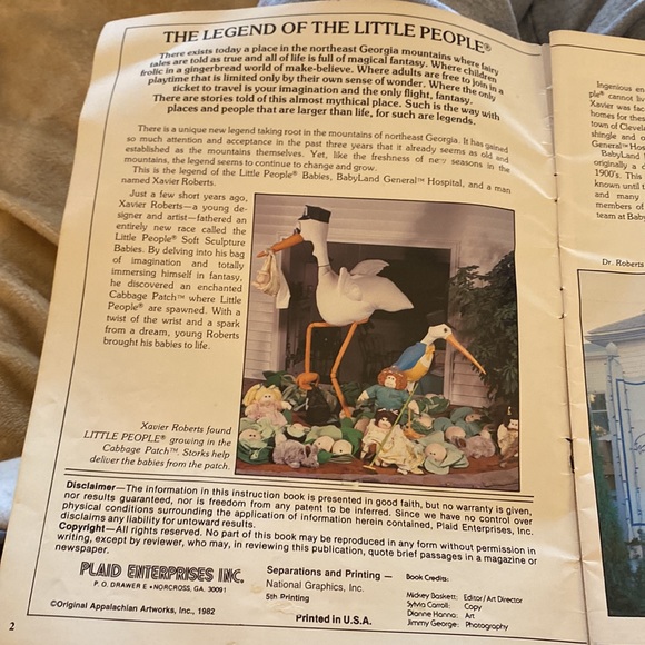 Xavier Roberts Presents Little People Pals Collectors Edition #7546 - Picture 3 of 4